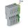 Wago 769-106/000-036 1-Leiter-Federleiste Mehrfarbig