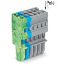 Wago 769-106/000-039 1-Leiter-Federleiste Mehrfarbig
