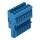 Wago 769-107/000-006 1-Leiter-Federleiste Blau