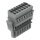 Wago 769-107/021-000 1-Leiter-Federleiste Grau