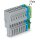 Wago 769-109/000-038 1-Leiter-Federleiste Mehrfarbig