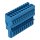 Wago 769-111/000-006 1-Leiter-Federleiste Blau