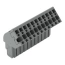 Wago 769-111/022-000 1-Leiter Federleiste Grau