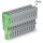 Wago 769-112/000-037 1-Leiter-Federleiste Mehrfarbig