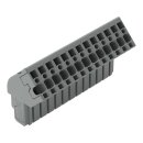 Wago 769-113/022-000 1-Leiter Federleiste Grau