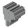 Wago 769-126 2-Leiter-Federleiste Grau