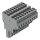 Wago 769-129 2-Leiter-Federleiste Grau