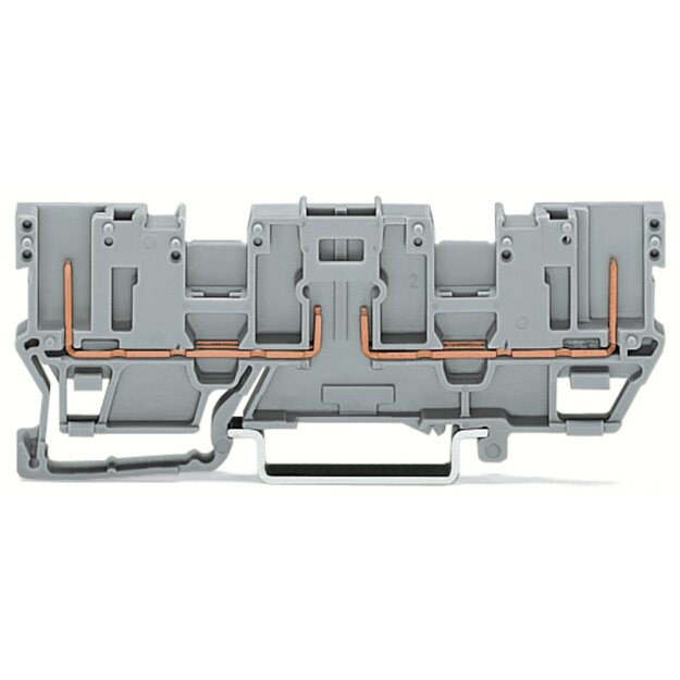 Wago 769-161 2-Pin-Basisklemme Grau