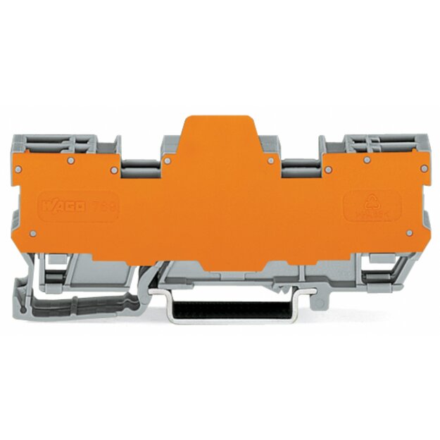 Wago 769-162/769-313 2-Pin-Basisklemmenblock Grau