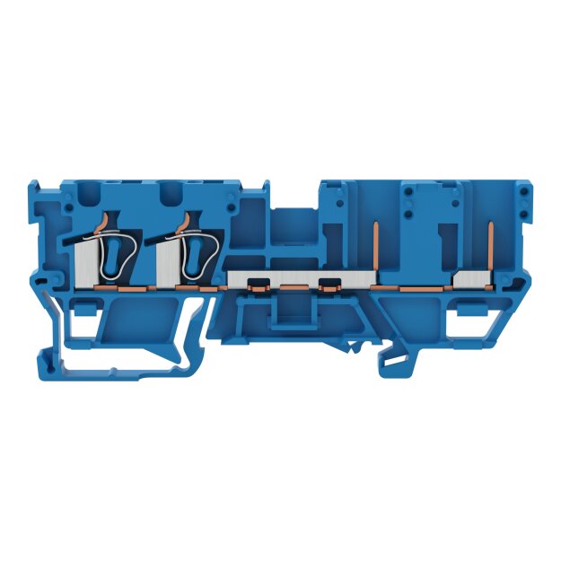 Wago 769-171/000-006 2-Leiter/2-Pin-Basisklemme Blau