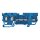 Wago 769-171/000-006 2-Leiter/2-Pin-Basisklemme Blau