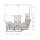 Wago 769-181 1-Leiter/1-Pin-Basisklemme Grau