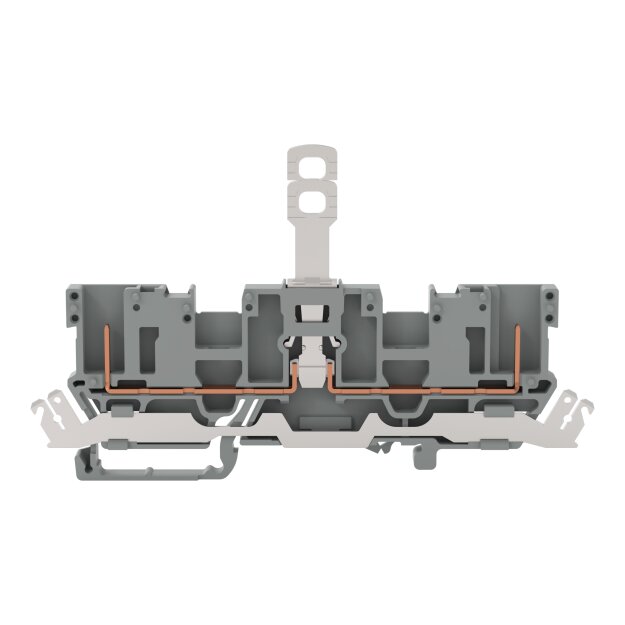 Wago 769-203 2-Pin-Trennbasisklemme Grau