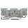 Wago 769-208/281-411 2-Pin-Bauelement-Basisklemme Grau