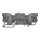 Wago 769-209/281-413 2-Pin-Bauelement-Basisklemme Grau