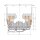 Wago 769-209/281-413 2-Pin-Bauelement-Basisklemme Grau