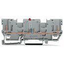Wago 769-209/281-434 2-Pin-Bauelement-Basisklemme Grau