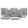 Wago 769-209/281-434 2-Pin-Bauelement-Basisklemme Grau