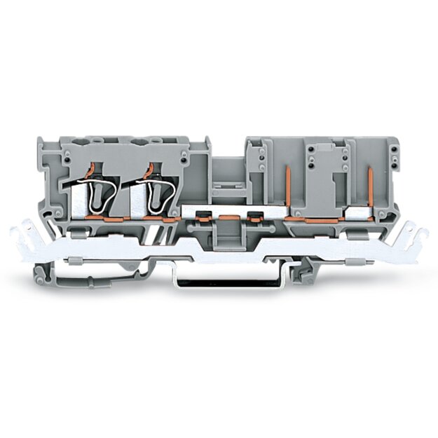 Wago 769-211 2-Leiter/2-Pin-Basisklemme Grau