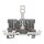 Wago 769-223 2-Pin-Trennbasisklemme Grau