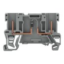 Wago 769-228/281-410 2-Pin-Bauelement-Basisklemme Grau