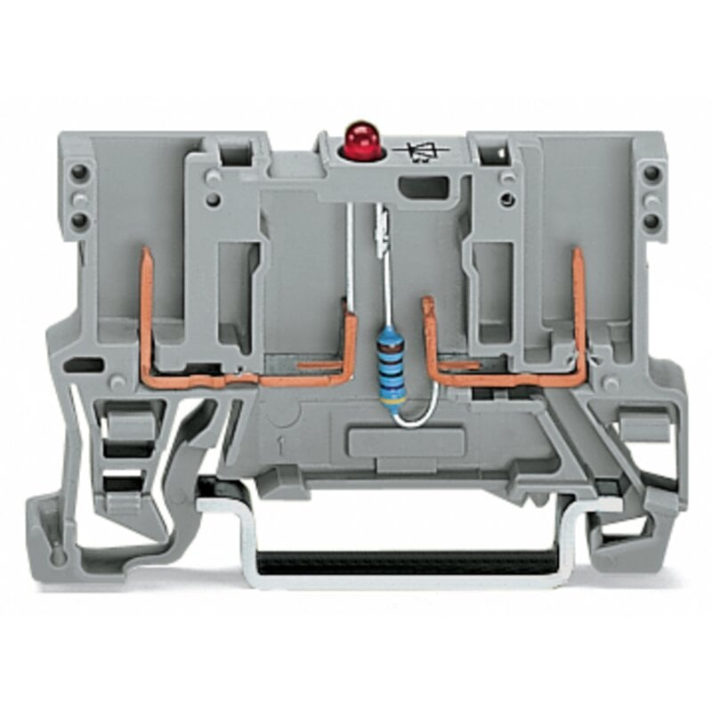 Wago 281-613 2-Leiter-Sicherungsklemme Mit Schwenkbarem Sicherungshal Fuer G Sicherungseinsatz X 1 4 Mm Grau Wago 281-613 2-Leiter-Sicherungsklemme Mit Schwenkbarem Sicherungshal Fuer G Sicherungseinsatz X 1 4 Mm Grau