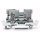 Wago 769-231 1-Leiter/1-Pin-Basisklemme Grau