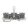 Wago 769-243 1Leiter/1LeiterTrennklemit Grau