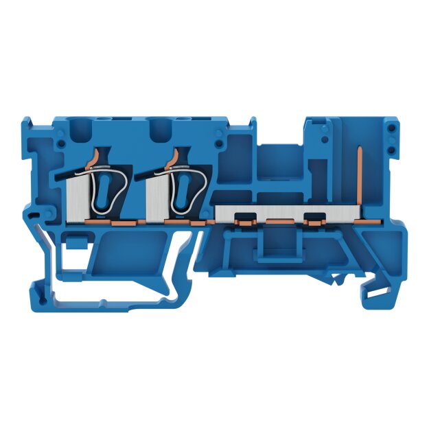 Wago 769-251/000-006 2-Leiter/1-Pin-Basisklemme Blau