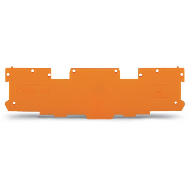 Wago 769-310 Abschluss- und Zwischenplatte Orange