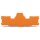 Wago 769-313 Trennwand 1,1mm Orange