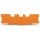 Wago 769-316 Abschluss- und Zwischenplatte Orange