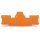 Wago 769-319 Trennplatte 1mm Orange