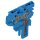 Wago 769-506/000-006 2-Leiter-Endmodul Blau