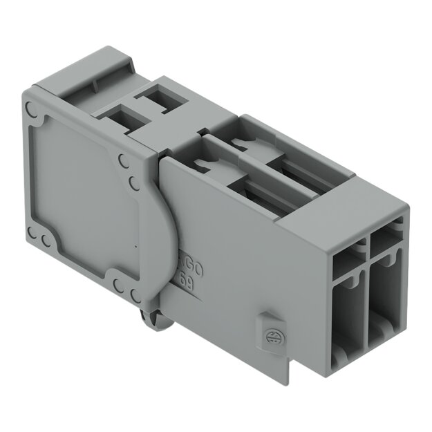Wago 769-602/001-000 1-Leiter-Stiftleiste Grau