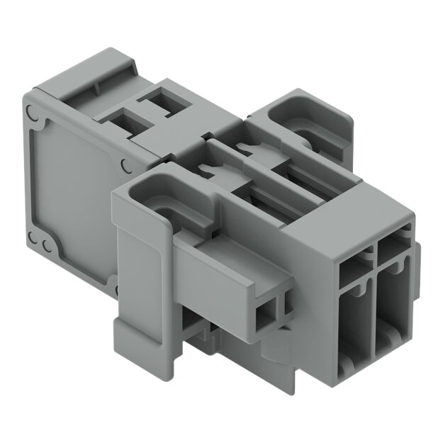 Wago 769-602/004-000 1-Leiter-Stiftleiste Grau