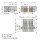 Wago 769-603/002-000 1-Leiter-Stiftleiste Grau