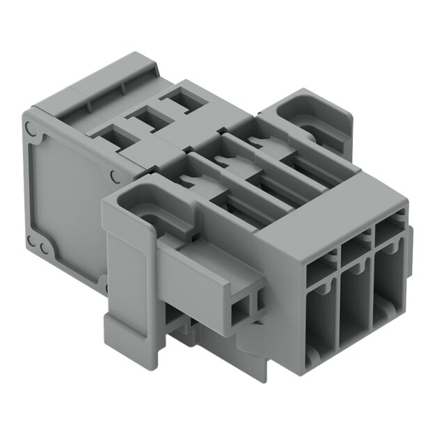 Wago 769-603/004-000 1-Leiter-Stiftleiste Grau