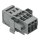 Wago 769-603/004-000 1-Leiter-Stiftleiste Grau