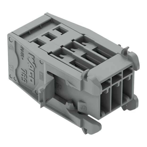 Wago 769-603/005-000 1-Leiter-Stiftleiste Grau