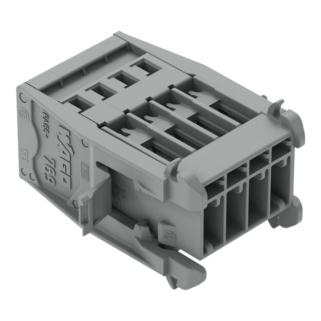 Wago 769-604/005-000 1-Leiter-Stiftleiste Grau