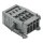 Wago 769-604/005-000 1-Leiter-Stiftleiste Grau