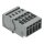 Wago 769-605/001-000 1-Leiter-Stiftleiste Grau