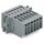 Wago 769-606/002-000 1-Leiter-Stiftleiste Grau