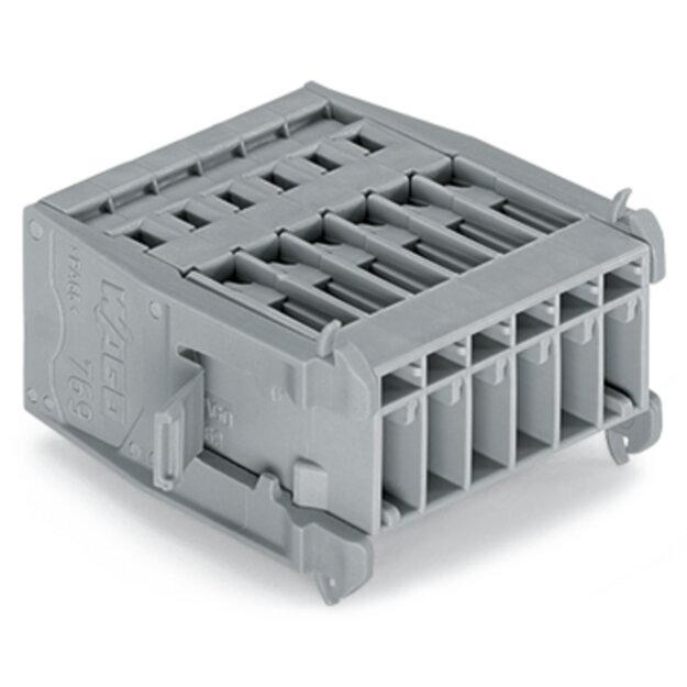 Wago 769-606/005-000 1-Leiter-Stiftleiste Grau