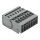 Wago 769-607 1-Leiter-Stiftleiste Grau