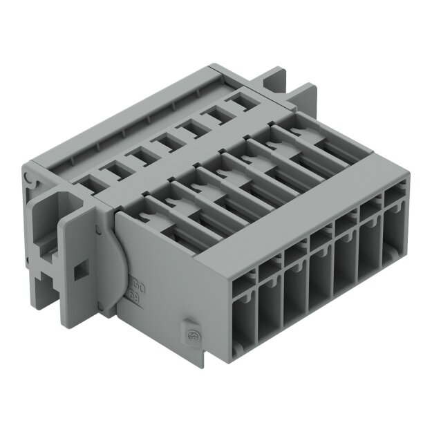 Wago 769-607/002-000 1-Leiter-Stiftleiste Grau