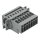 Wago 769-607/002-000 1-Leiter-Stiftleiste Grau