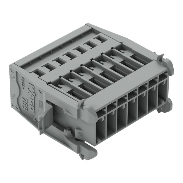 Wago 769-607/005-000 1-Leiter-Stiftleiste Grau