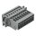 Wago 769-608/002-000 1-Leiter-Stiftleiste Grau